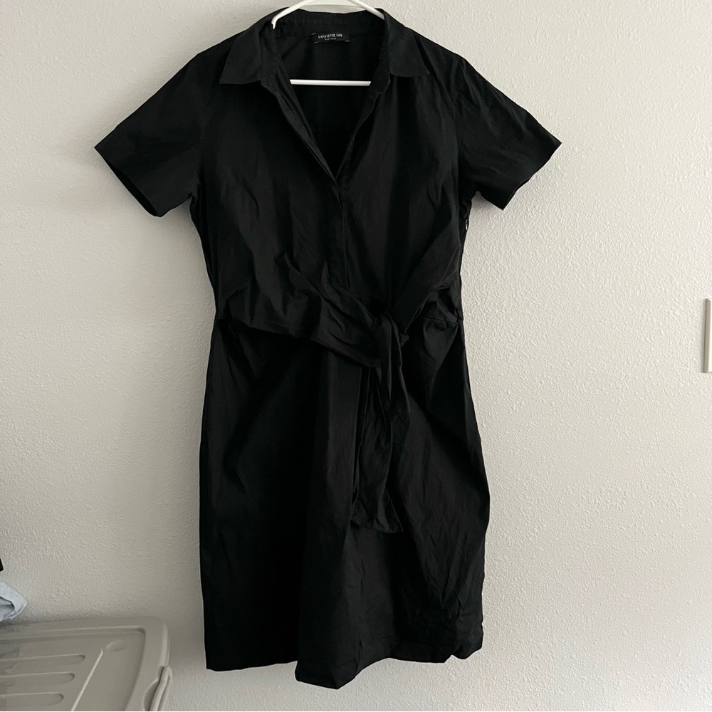 Lafayette 148 Mini Tie Dress Size Large